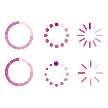 Loading Icon Vector Design Symbol