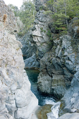 Recorrido Turístico Parque nacional Radal Siete Tazas, Talca. Chile. Abril 2019