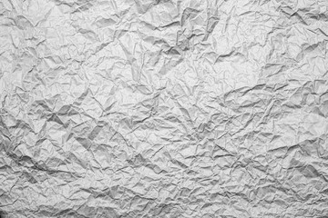 clean, empty, wrinkled sheet of paper. White Texture Background, start new, wrinkles and folds on the page