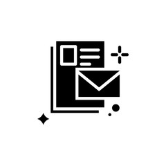 Letter Vector Glyph Icon