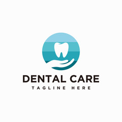 Dental care Logo design inspiration - Vector
