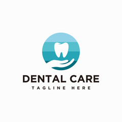 Dental care Logo design inspiration - Vector