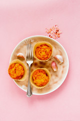 Vegan pumpkin muffins