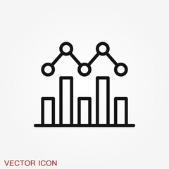 Diagram and graphs vector icons for your design.