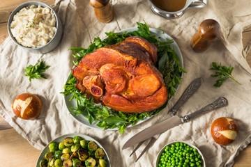 Homemade Glazed Holiday Ham Roast