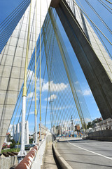 Obraz premium cable bridge