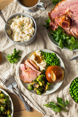 Homemade Glazed Holiday Ham Roast