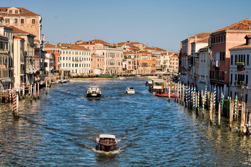 canal grande in venedig, italien
