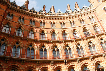 Incurved Side of St. Pancras Hotel