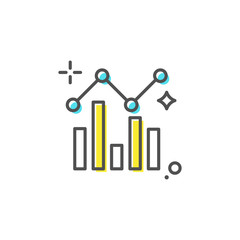 Growth Chart Vector Icon