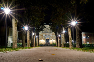 Haus Wahnfried Bayreuth bei Nacht