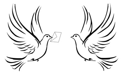 Obraz premium dove of peace