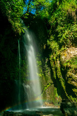 Fototapeta na wymiar Jibhi Falls, Jibhi, Tirthan Valley, Himachal Pradesh, India