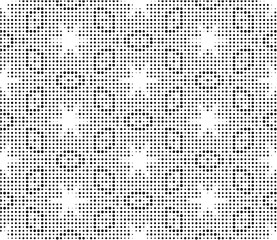 Abstract halftone ornamental geometric background. Pop art style card. Grunge texture. Vector  illustration. 