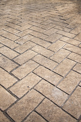 Floor tile street