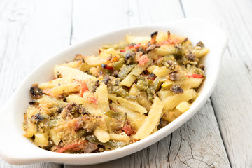 Tasty dish of ratatouille