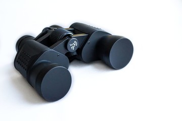 binoculars isolated on white background