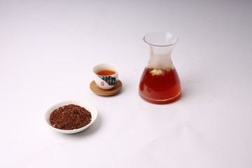 Rooibos tea ceremony nice beautiful cups