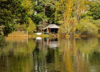 Obraz premium Derwentwater - Manesty Park