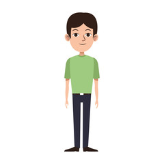 young man standing icon