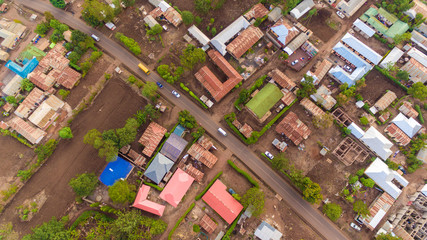 moshi urabn areas with local settlement