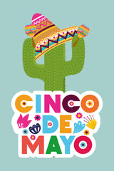 Cinco de mayo vector design