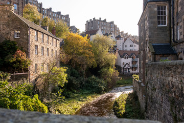 Fototapeta na wymiar Dean Village, Edinburgh