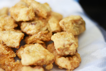 portion of fried fish