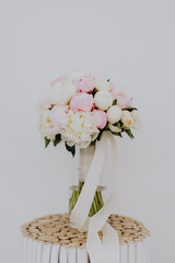 Bouquet de pivoines