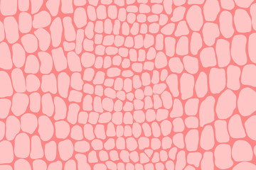 Illustration of crocodile skin pattern. Animal print