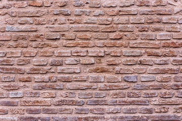 old red brick wall texture background