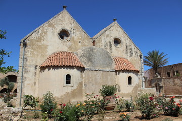 Arkadi Monastery Rethymnon, Crete, Greece