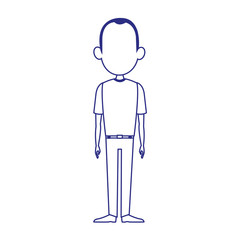 adult man icon, colorful design