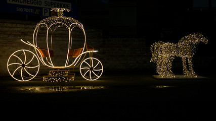 illuminated carriage