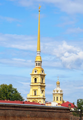 Architectural complex in the style of St. Petersburg Baroque