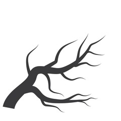 Tree logo background template