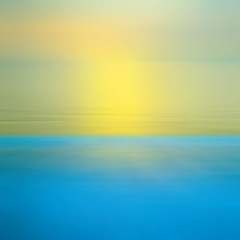 Motion blurred background of refraction in the sea