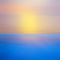 Motion blurred background of refraction in the sea