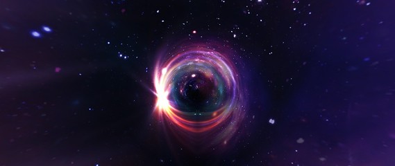 black hole, science fiction wallpaper. Beauty of deep space. Colorful graphics for background, like water waves, clouds, night sky, universe, galaxy, Planets,  © ธนพล สินสร้าง