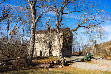 Kitsvisi monastery in Shida Kartli, Georgia