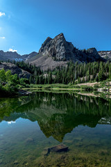 lake in the mountains