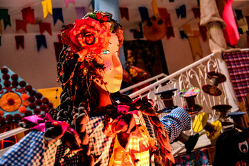 cultural party decoration, olinda doll, brazil, Brazilian Carnival, Brazilian folklore, festival - obrazy, fototapety, plakaty