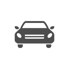 car simple icon symbol vector