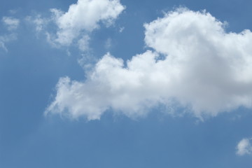 blue sky with clouds