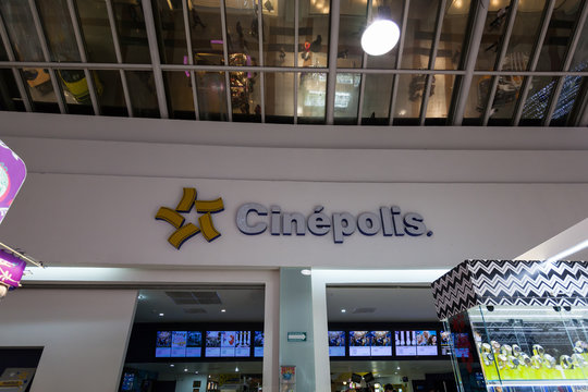 MEXICO, CANCUN - DECEMBER 31, 2014: Shopping Mall Plaza Las Americas in Cancun city.