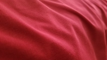 red silk fabric background