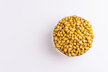Bolinha Beans isolated on white background, soft light, Latin term 