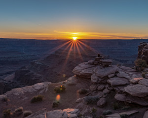 Sunset Dead horse Point