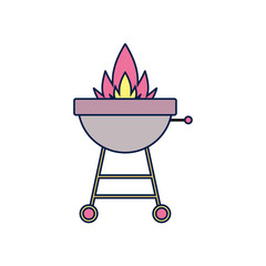 summer barbecue detailed style icon