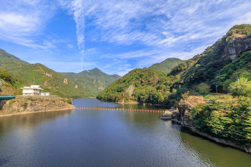 Fototapeta premium 竜門ダム 佐賀県有田町 Ryumon dam Saga Arita town
